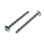 RS PRO Zinc Plated Steel Ankerbolt 8mm x 50mm, 6mm Fixing Hole