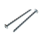 RS PRO Zinc Plated Steel Ankerbolt 8mm x 100mm, 6mm Fixing Hole