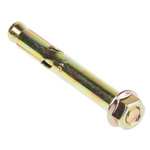 RS PRO Bright Zinc Plated Sleeve Anchor 8mm x 95mm, 12mm Fixing Hole