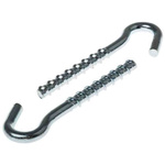 RS PRO Carbon Steel Anchor Bolt 10mm x 90mm, 8mm Fixing Hole