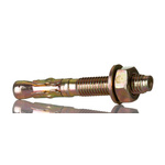 RS PRO Carbon Steel Through Bolt M10 x 75mm, 10mm Fixing Hole