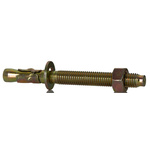 RS PRO Carbon Steel Through Bolt M12 x 120mm, 12mm Fixing Hole