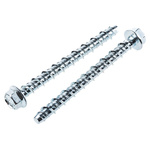 RS PRO Steel Ankerbolt 75mm, 8mm Fixing Hole