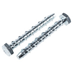RS PRO Steel Ankerbolt 75mm, 10mm Fixing Hole