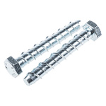RS PRO Steel Anchor Bolt 75mm, 12mm Fixing Hole