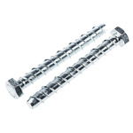 RS PRO Steel Ankerbolt 100mm, 12mm Fixing Hole