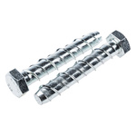 RS PRO Steel Ankerbolt 75mm, 14mm Fixing Hole