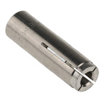 RS PRO Stainless Steel Drop In Anchor M10 x 40mm, 12mm Fixing Hole