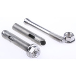 RS PRO Stainless Steel Masonry Fixing 75mm, 12mm Fixing Hole
