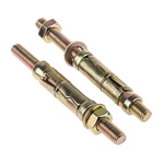 RS PRO Carbon Steel Shield Anchor M10 x 60mm, 16mm Fixing Hole