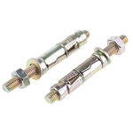 RS PRO Carbon Steel Shield Anchor M10 x 60mm, 16mm Fixing Hole