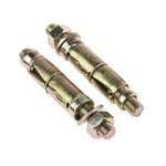 RS PRO Carbon Steel Shield Anchor M12 x 75mm, 20mm Fixing Hole