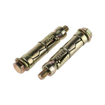 RS PRO Carbon Steel Shield Anchor Loose Bolt M6 x 45mm, 12mm Fixing Hole