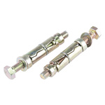RS PRO Carbon Steel Shield Anchor Loose Bolt M8 x 50mm, 14mm Fixing Hole