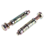 RS PRO Carbon Steel Shield Anchor Loose Bolt M10 x 60mm, 16mm Fixing Hole