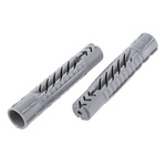 Fischer Fixings Grey Nylon Wall Plug, 75mm Length, 14mm Fixing Hole Diameter
