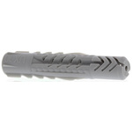Fischer Fixings Grey Nylon Wall Plug, 60mm Length, 10mm Fixing Hole Diameter