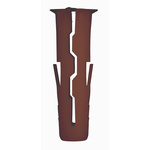 RawlPlug Brown Plastic, Steel Wall Plug, 30mm Length, 7mm Fixing Hole Diameter