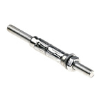 RawlPlug Steel Shield Anchor M10 x 135mm, 16mm Fixing Hole