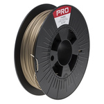 RS PRO 1.75mm Bronze ABS-X 3D Printer Filament, 500g