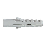 RS PRO Grey Nylon Wall Plug, 25mm Length, 5mm Fixing Hole Diameter