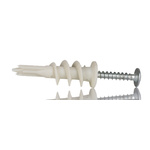 RS PRO White Nylon Plasterboard Fixings