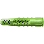 Fischer Fixings Green Nylon Wall Plug, 50mm Length, 8mm Fixing Hole Diameter