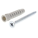 Fischer Fixings Nylon Wall Plug, 40mm Length, 8mm Fixing Hole Diameter