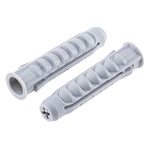 Fischer Fixings White Nylon Wall Plug, 50mm Length, 10mm Fixing Hole Diameter