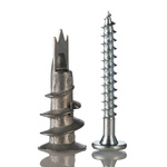 Fischer Fixings Zinc Alloy Wall Plug, 8mm fixing hole diameter