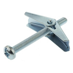 RawlPlug Steel Spring Toggle Cavity Fixing, 18mm fixing hole diameter