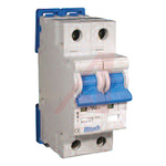 Altech DIN Rail Mount R 2 Pole Thermal Magnetic Circuit Breaker - 480Y/277V Voltage Rating, 60A Current Rating
