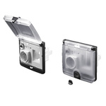 Rittal Polycarbonate Mounting Frame for Use with Interfaces And Sockets
