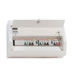 Contactum 14 Way Steel Consumer Unit, 100A Defender