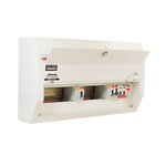 Contactum 12 Way Steel Consumer Unit, 100A Defender