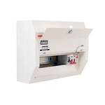 Contactum 10 Way Steel Consumer Unit, 100A Defender