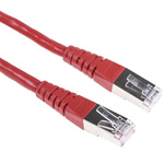Roline Red Cat6 Cable S/FTP Male RJ45/Male RJ45, Terminated, 20m