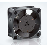 ebm-papst, 12 V dc, DC Axial Fan, 40 x 40 x 20mm, 10m³/h, 1W, IP20