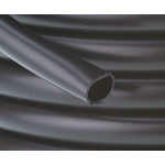 Alpha Wire PVC Black Protective Sleeving, 5.94mm Diameter, 30m Length