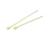 RS PRO Natural Cable Tie Nylon, 255mm x 9 mm
