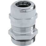 Lapp Skintop PG 9 Cable Gland With Locknut, Nickel Plated Brass, IP68