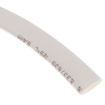 RS PRO Heat Shrink Tubing, White 6.4mm Sleeve Dia. x 8m Length 2:1 Ratio