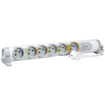 Legrand 1.5m 6 Socket Type E - French Extension Lead