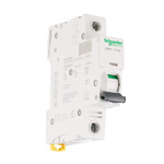 Schneider Electric Acti 9 iC60H MCB, 1P, 16A Curve C, 100 → 133V AC, 72V DC, 10 kA Breaking Capacity