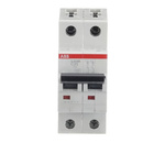 ABB System Pro M Compact S200M MCB, 2P, 25A Curve C, 440V AC, 125V DC, 10 kA Breaking Capacity