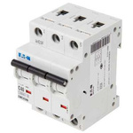 Eaton MEMShield MCB, 3P, 40A Curve C, 230V AC, 48V DC, 10 kA Breaking Capacity
