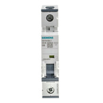 Siemens Sentron 5SY4 MCB, 1P, 6A Curve C, 400V AC, 10 kA Breaking Capacity