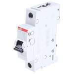 ABB System Pro M Compact S200 MCB, 1P, 10A Curve C, 253V AC, 72V DC, 6 kA Breaking Capacity