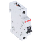ABB System Pro M Compact S200 MCB, 1P, 16A Curve C, 253V AC, 72V DC, 6 kA Breaking Capacity