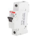 ABB System Pro M Compact S200 MCB, 1P, 10A Curve D, 253V AC, 72V DC, 6 kA Breaking Capacity